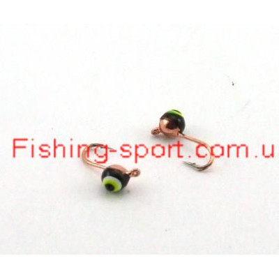 Мормышка вольфрамовая Stream Шар с ушком краш. (stream_2830-1-Cu)