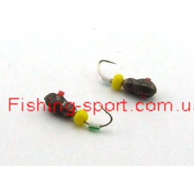 Мормышка вольфрамовая Stream Муравей с отв. и кембр. (3430Bl) Мормышка вольфрамовая Stream Муравей с отв. и кембр. (3430Bl)