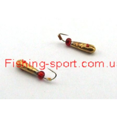 Мормышка вольфрамовая Stream Рисинка с отв. и кемб. (stream_3930С-GO)