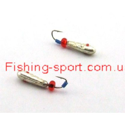 Мормышка вольфрамовая Stream Рисинка с отв. и кемб. (stream_3930С-SI)