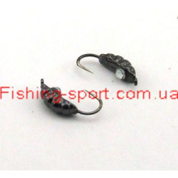 Мормышка вольфрамовая Stream опарыш с камнем (A4240Bl)