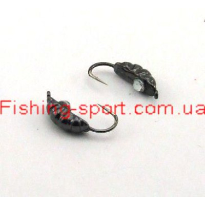 Мормышка вольфрамовая Stream опарыш с камнем (A4240Bl)