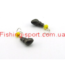 Мормышка вольфрамовая Stream Муравей-коза с отв. (K1435-Bl)