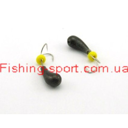 Мормышка вольфрамовая Stream Чесночинка-коза с отв. (K1540-Bl) Мормышка вольфрамовая Stream Чесночинка-коза с отв. (K1540-Bl)