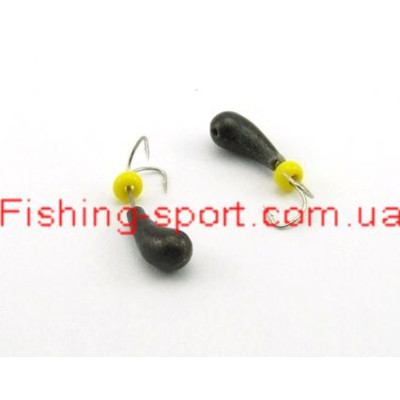 Мормышка вольфрамовая Stream Чесночинка-коза с отв. (K1540-Bl) Мормышка вольфрамовая Stream Чесночинка-коза с отв. (K1540-Bl)