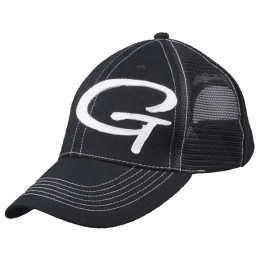 Бейсболка Gamakatsu Black White, сеточка (7020034)