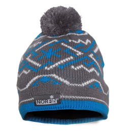 Шапка вязанная NORFIN NORWAY WOMEN Gray/blue (305755-0) Шапка вязанная NORFIN NORWAY WOMEN Gray/blue (305755-0)