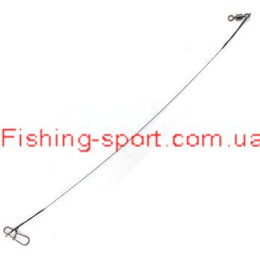 Поводок титановый AFW Titanium Single Strand 22см 9кг 1шт  (322229)