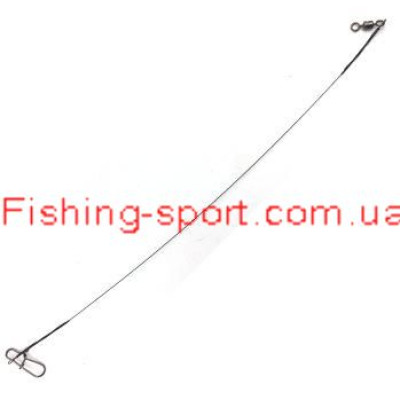 Поводок титановый AFW Titanium Single Strand 22см 9кг 1шт (322229) Поводок титановый AFW Titanium Single Strand 22см 9кг 1шт (322229)