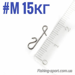 Безузловая застёжка Gurza  №M 15 кг 10 шт (323758)