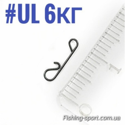 Безузловая застёжка Gurza №UL 6 кг 10 шт (323759) Безузловая застёжка Gurza №UL 6 кг 10 шт (323759)