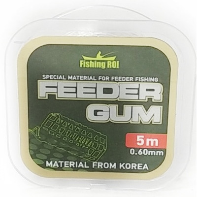 Амортизатор Fishing Roi Feeder Gum 0.6 мм 5 м прозрачная (323892)