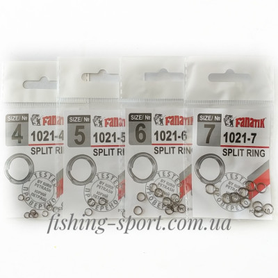 Кольцо заводное Fanatik 10шт (323990) Кольцо заводное Fanatik 10шт (323990)