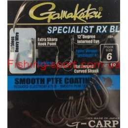 Крючок Gamakatsu Specialist RX BL 008 10шт(321325) Крючок Gamakatsu Specialist RX BL 008 10шт(321325)