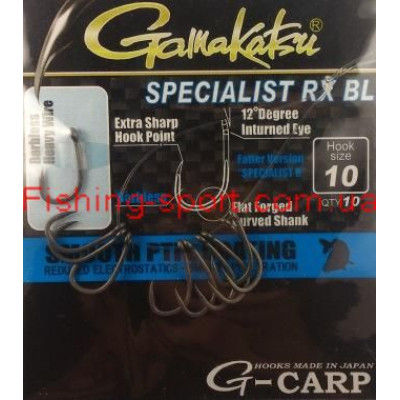 Крючок Gamakatsu Specialist RX BL 010 10шт(321322)