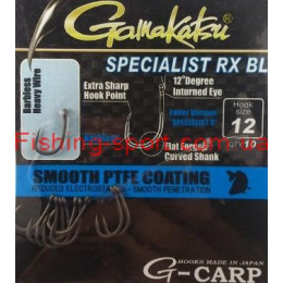 Крючок Gamakatsu Specialist RX BL 012 10шт(321326) Крючок Gamakatsu Specialist RX BL 012 10шт(321326)