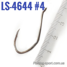Крючок Gamakatsu LS-4644F T/C №04 5шт. тефлоновое покрытие(14916000400)