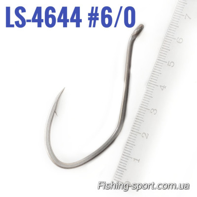 Крючок Gamakatsu LS-4644F T/C 6/0 4шт. тефлоновое покрытие(149133006)