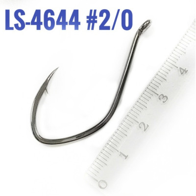 Крючок Gamakatsu LS-4644F T/C 2/0 5шт. тефлоновое покрытие(149133002)