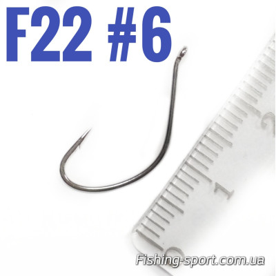Крючок Gamakatsu F22 006 25шт (146652006 )