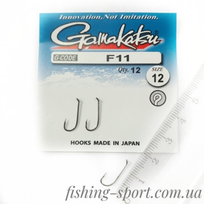Крючок Gamakatsu F11 2SH N/L 012 12шт. (147950012) Крючок Gamakatsu F11 2SH N/L 012 12шт. (147950012)