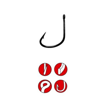 Крючок Gamakatsu BKS-3513F Boilie 004 20см. 2шт. (140120004030) Крючок Gamakatsu BKS-3513F Boilie 004 20см. 2шт. (140120004030)