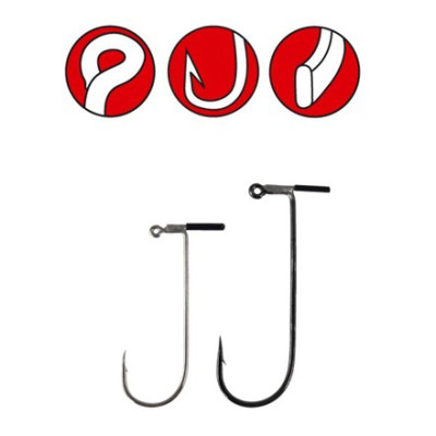 Крючок Gamakatsu Drop Shot JIG 90 #4/0 3шт. (140331400) Крючок Gamakatsu Drop Shot JIG 90 #4/0 3шт. (140331400)