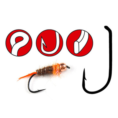 Крючок Gamakatsu F110 N/L 012 15шт. (149018012) Крючок Gamakatsu F110 N/L 012 15шт. (149018012)