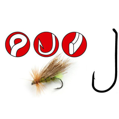 Крючок Gamakatsu F11 N/L 016 12шт. (147949016) Крючок Gamakatsu F11 N/L 016 12шт. (147949016)