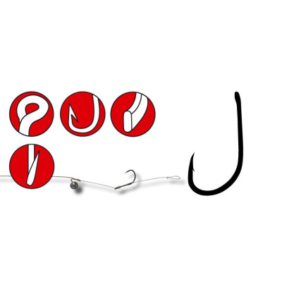 Крючок Gamakatsu A1 G-CARP POP-UP 001 10шт. (147177001) Крючок Gamakatsu A1 G-CARP POP-UP 001 10шт. (147177001)