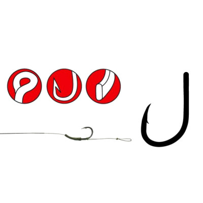 Крючок Gamakatsu G-CARP Super Snag 001 10шт. (146831001)