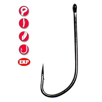 Крючок Gamakatsu LS-1053B Ring Eye Serie 018 10шт. (147921018) Крючок Gamakatsu LS-1053B Ring Eye Serie 018 10шт. (147921018)