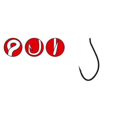 Крючок Gamakatsu LS-2293F Ring Eye Serie 010 11шт. (147925010) Крючок Gamakatsu LS-2293F Ring Eye Serie 010 11шт. (147925010)