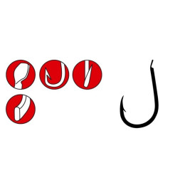 Крючок Gamakatsu LS-3310F 1/0 10шт. (147962001) Крючок Gamakatsu LS-3310F 1/0 10шт. (147962001)