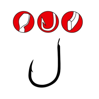 Крючок Gamakatsu LS-3320F N/L 008 16шт. (149005008)