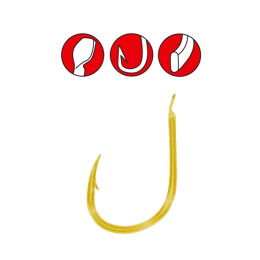 Крючок Gamakatsu LS-3320G 008 25шт. (146578008) Крючок Gamakatsu LS-3320G 008 25шт. (146578008)