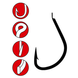 Крючок Gamakatsu LS-3510F 1/0 25шт. (146716001) Крючок Gamakatsu LS-3510F 1/0 25шт. (146716001)