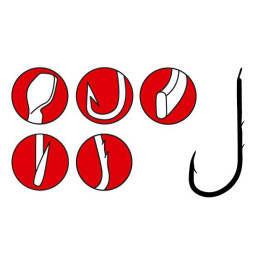 Крючок Gamakatsu LS-5260R 006 25шт. (146622006) Крючок Gamakatsu LS-5260R 006 25шт. (146622006)