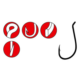 Крючок Gamakatsu LS-5314F 001 8шт. (146625001)