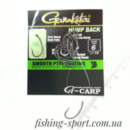 Крючок Gamakatsu G-Carp Hump Back №6 10 шт тефлон (18503000600)