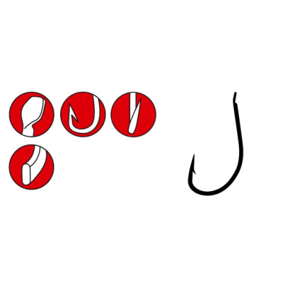 Крючок Gamakatsu LS-3020F N/L 002 13шт. (149001002) Крючок Gamakatsu LS-3020F N/L 002 13шт. (149001002)