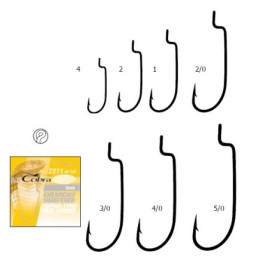 Крючок Cobra 2312 Force 2NSb Nikel с колечком 3шт(321469) Крючок Cobra 2312 Force 2NSb Nikel с колечком 3шт(321469)