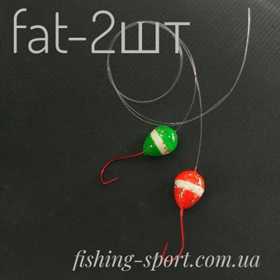 Шамат оснащенный 2шт с поводками (324211) Шамат оснащенный 2шт с поводками (324211)