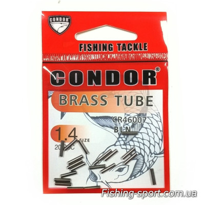 Обжимная трубочка Condor 20 шт 1.4 мм (323648) Обжимная трубочка Condor 20 шт 1.4 мм (323648)