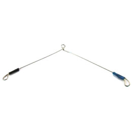 Отвод коромысло на 2 поводка термоусад. нерж. 100мм. (11100476) Отвод коромысло на 2 поводка термоусад. нерж. 100мм. (11100476)