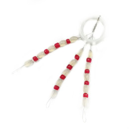 Стопор силиконовый Alkima с красными бусинками 10 шт L (323848) Стопор силиконовый Alkima с красными бусинками 10 шт L (323848)