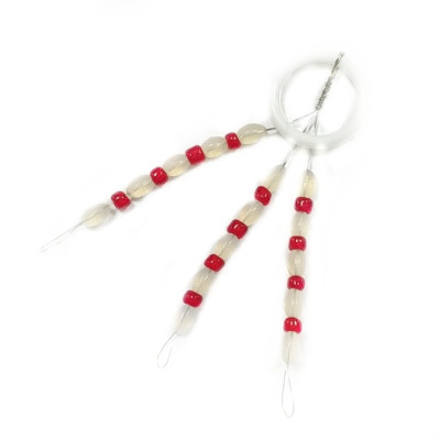 Стопор силиконовый Alkima с красными бусинками 10 шт L (323848) Стопор силиконовый Alkima с красными бусинками 10 шт L (323848)