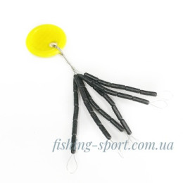 Стопор черный  30 шт цилиндр ассортимент (323977)