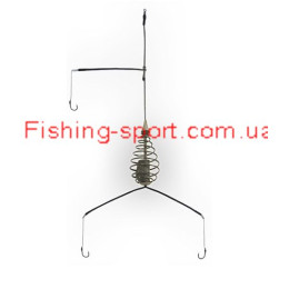 Оснастка "Карась-пружина" №17 3 крючка 30гр ( 1990393) 