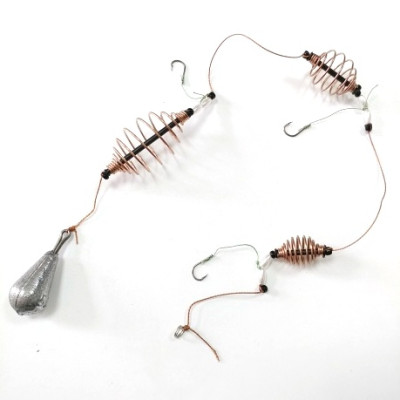 Снасть в сборе Карась Новый 35 грамм 3 крючка (323479) Снасть в сборе Карась Новый 35 грамм 3 крючка (323479)